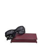 GUCCI GG 0624S THICK FRAME LUXE SUNGLASSES BLACK