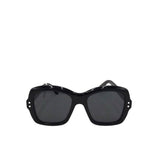 GUCCI GG 0624S THICK FRAME LUXE SUNGLASSES BLACK