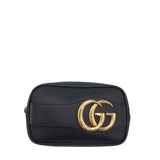 GUCCI DAHLIA CLUTCH LUXE HANDBAG BLACK