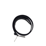 (AS-IS) GG LEATHER LUXE MEN BELT BLACK 95/38