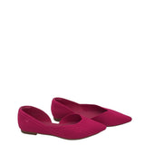VIVAIA KNIT FLAT SLIP ON SHOES PINK 9