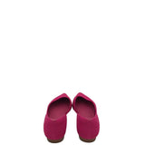 VIVAIA KNIT FLAT SLIP ON SHOES PINK 9