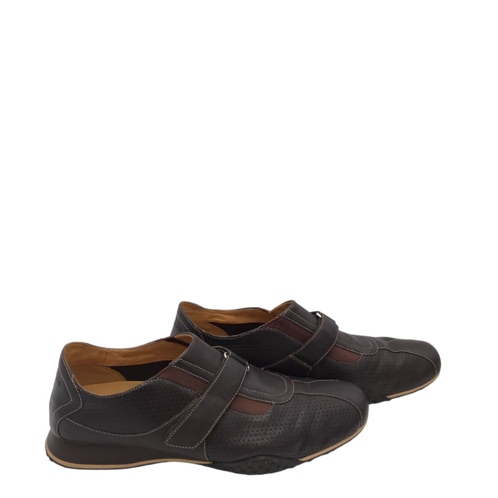 COLE HAAN BUCKLE LOAFER MEN SHOE BROWN 13M