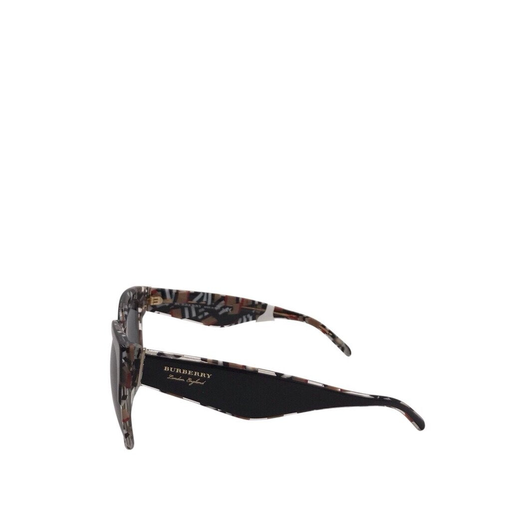 BURBERRY CAT EYE B4271 LUXE SUNGLASSES BLACK
