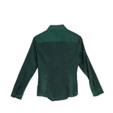 MICHAEL MICHAEL KORS ZIP FRONT TOP GREEN SMALL