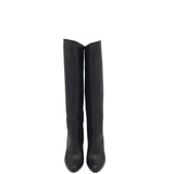 CHRISTIAN LOUBOUTIN RET: $1295 MARMARA BOTTA 85 LUXE BOOTS BLACK 37