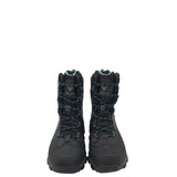 COLUMBIA LACE UP MEN BOOTS BLACK TEAL 8.5