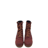 SOREL LACE UP BOOTIES BOOTS BROWN MAROON 6.5