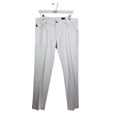 ADRIANO GOLDSCHMIED STRAIGHT LEG MEN PANT WHITE 33X34