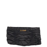 MICHAEL MICHAEL KORS SMALL LEATHER CROSSBODY HANDBAG BLACK GOLD 9.5”x5.5”x0”