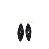 ALEXIS BITTAR LUCITE DANGLE EARRINGS TURQUOISE