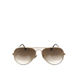 RAY-BAN AVIATOR WIRE FRAME SUNGLASSES/READERS GOLD AMBER