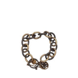 CHAINLINK PENDANT BRACELET TWO TONE