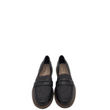 CLARKS LOAFER SHOES BLACK GRAY 8.5