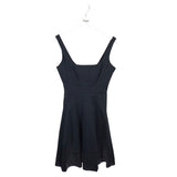 STAUD SLEEVELESS DESIGNER DRESS BLACK 2