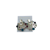 KENDRA SCOTT NWT$198 STMT RHINESTONES EARRINGS MULTI