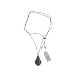 KENDRA SCOTT PENDANT NECKLACE PURPLE