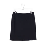AKRIS PUNTO PLEATED DESIGNER SKIRT BLACK 6