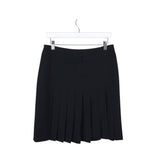 AKRIS PUNTO PLEATED DESIGNER SKIRT BLACK 6