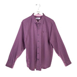 TOMMY BAHAMA PLAID LONG SLEEVE MEN SHIRT BURGANDY LARGE