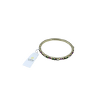 KENDRA SCOTT NWT$90 BANGLE RHINESTONES BRACELET GOLDTONE PURPLE