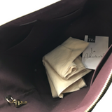 LOUIS VUITTON 2018 "LENA" MM DAMIER EBENE LUXE HANDBAG BROWN 16”x8.5”x7”