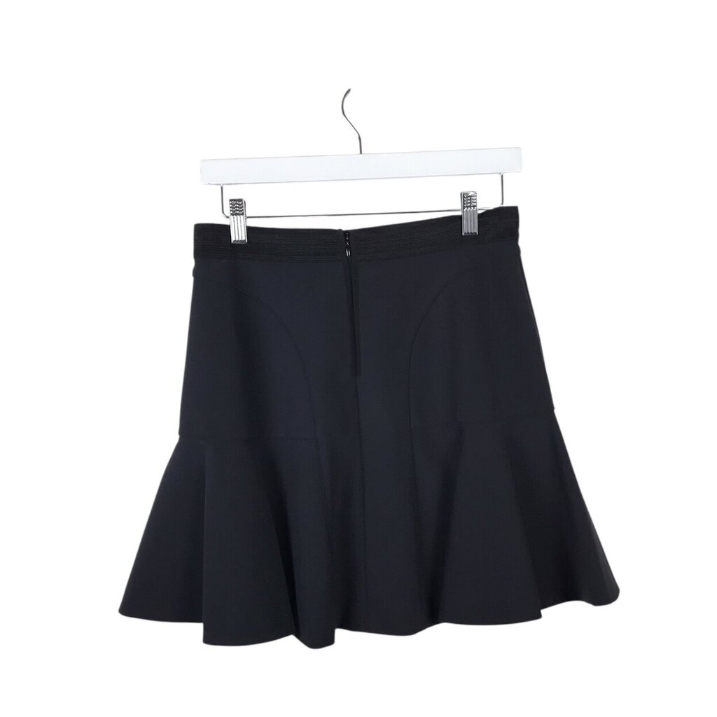REBECCA TAYLOR MINI FLARE DESIGNER SKIRT BLACK 2