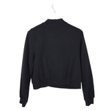 TRUTH BY REPUBLIC NWT$78 BOMBER STYLE CARDIGAN BLACK MEDIUM