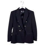 ZARA LONG SLEEVE BLAZER BLACK SMALL