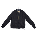 BURBERRY BOMBER ZIP LONG SLEEVE MEN JACKET BLACK 42