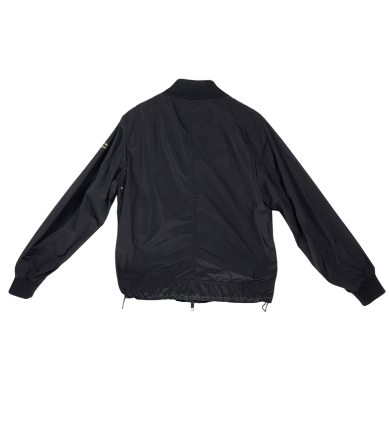BURBERRY BOMBER ZIP LONG SLEEVE MEN JACKET BLACK 42