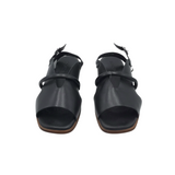 SANDAL SLINGBACK SHOES BLACK 9
