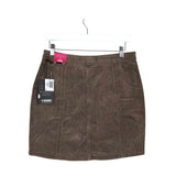ROCK&ROLL NWT$60 CORDUROY SKIRT BEIGE 28