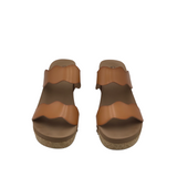 CORKYS CORK WEDGE SHOES TAN 10
