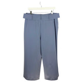 GIANNI BINI NWT$119 CROP WIDE LEG PANT BLUE 12