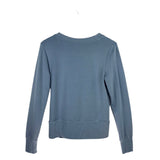ATHLETA LONG SLEEVE TOP ACTIVEWEAR BLUE MEDIUM