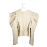 HYACINTH HOUSE PUFF SLEEVE DESIGNER TOP CREAM X LARGE