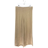FP MOVEMENT 2PC KNIT HENLEY/PANT OUTFIT TAN LARGE