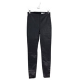 RAG & BONE NWT$225 COATED PULL ON DESIGNER PANT BLACK SMALL