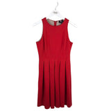 W BY WORTH SLEEVELESS DESIGNER DRESS RED 4