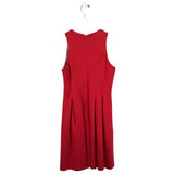 W BY WORTH SLEEVELESS DESIGNER DRESS RED 4
