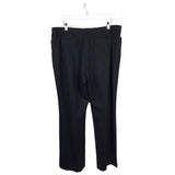 CHANEL WOOL WIDE LEG LUXE PANT BLACK 14