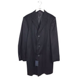 MONTE ROSSO NWT$499 CASHMERE MEN COAT BLACK 40R