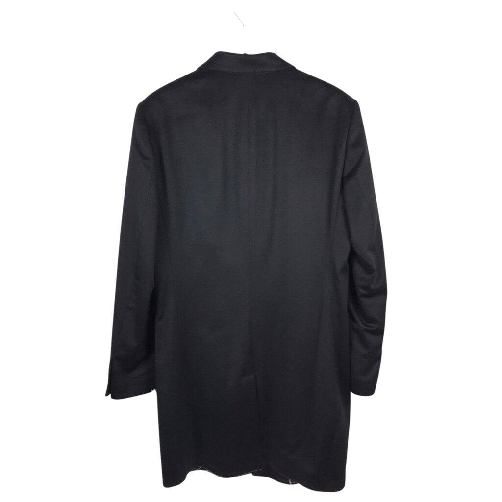 MONTE ROSSO NWT$499 CASHMERE MEN COAT BLACK 40R