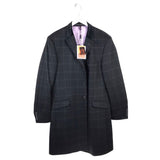 BEN SHERMAN NWT$349 LONG SLEEVE MEN COAT BLACK GRAY XX LARGE