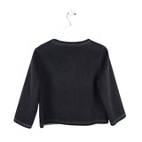 ST JOHN ANGORA/WOOL 3/4 SLEEVE DESIGNER BLAZER GREY 6