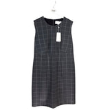 BOSS HUGO BOSS NWT$545 SLEEVELESS DESIGNER DRESS GRAY 14