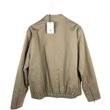 THEORY NWT$495 ZIP LONG SLEEVE MEN JACKET KHAKI LARGE