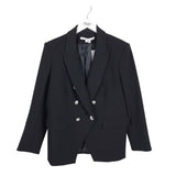 VERONICA BEARD DOUBLE BREASTED DESIGNER BLAZER BLACK 14