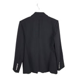 VERONICA BEARD DOUBLE BREASTED DESIGNER BLAZER BLACK 14